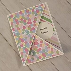 Double Diagonal Fold Card